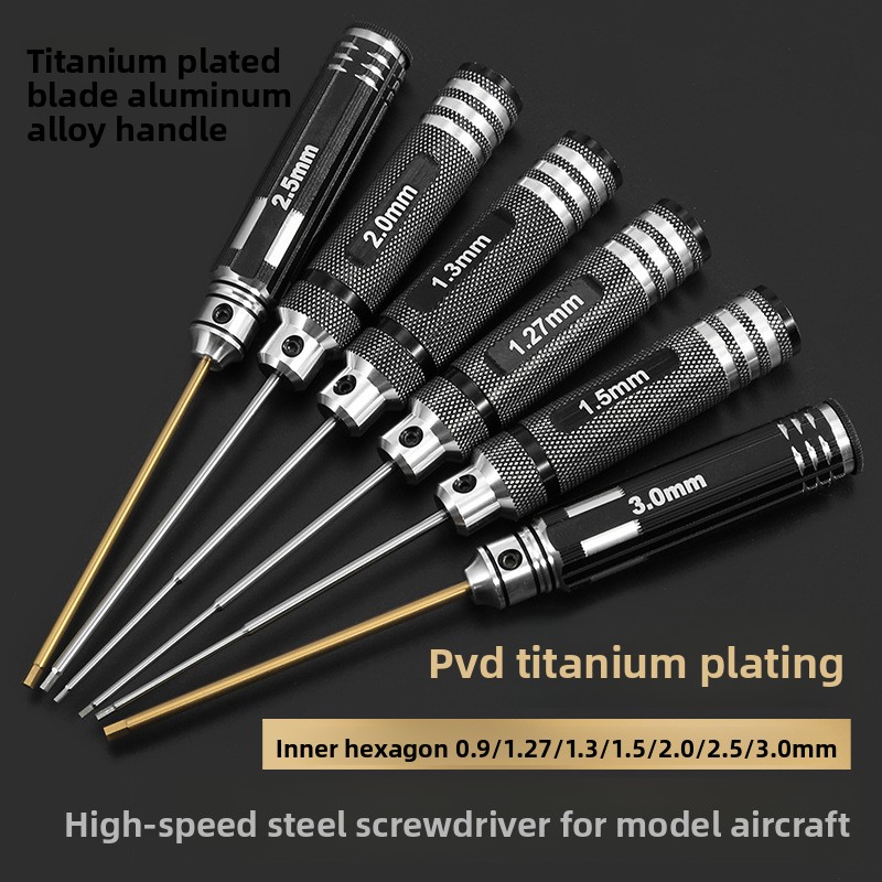 طقم مفكات سداسية HSS/TiCN متري - مراجعة Model Kit Perfect Grade وسعره