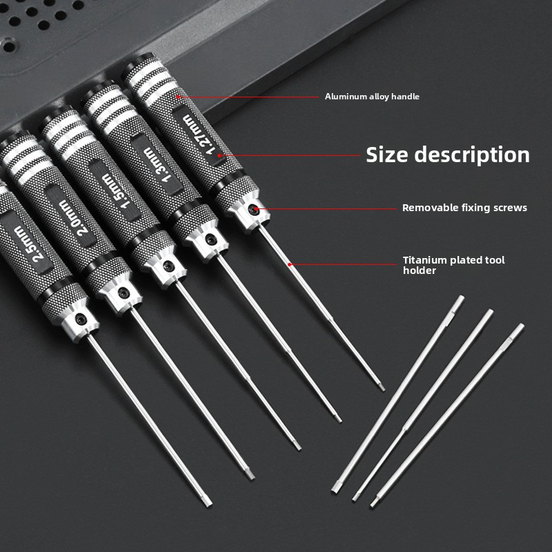 طقم مفكات سداسية HSS/TiCN متري - مراجعة Model Kit Perfect Grade وسعره