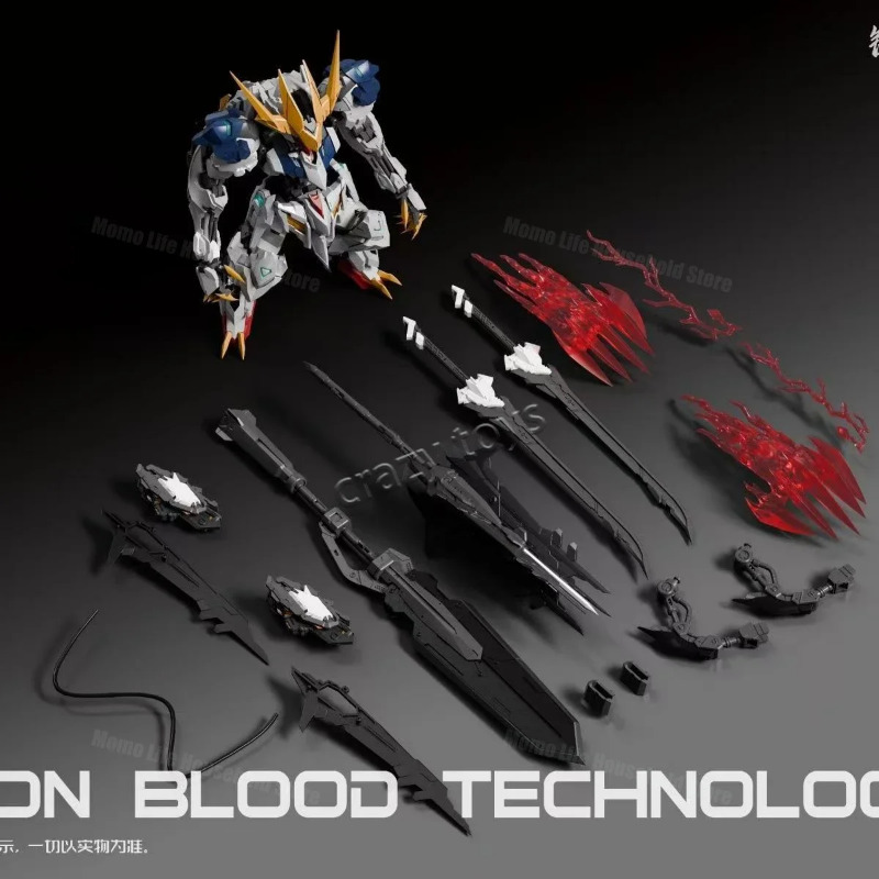 IRON BLOOD TECHNOLOGY MGSD ASW - مراجعة Model Kit Gundam Barbatos وسعره