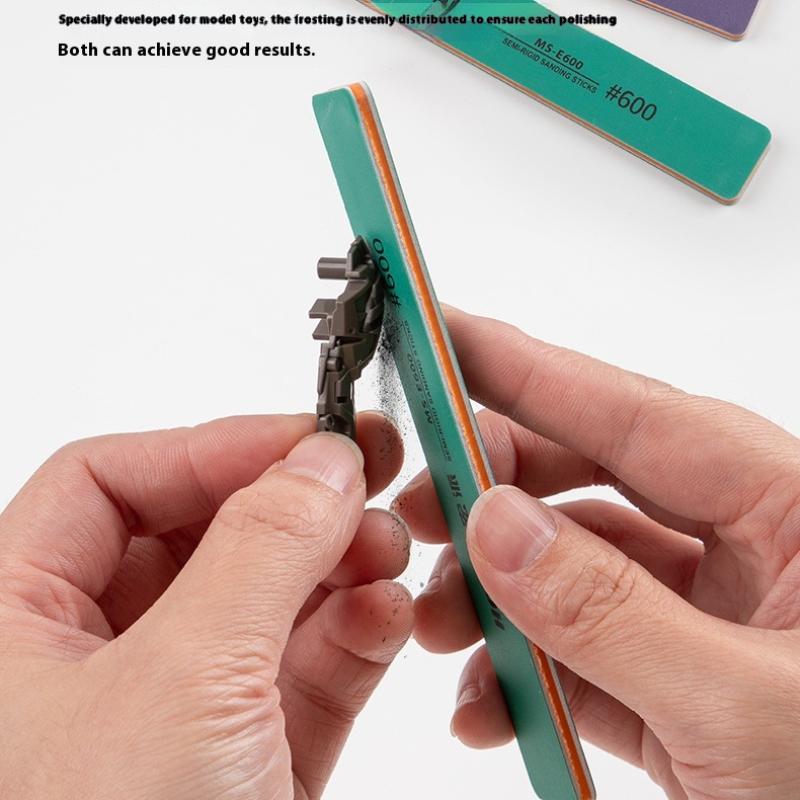 6 قطعة MS-E400-1500 شبه الصلبة - مراجعة Sanding Stick Set وسعره