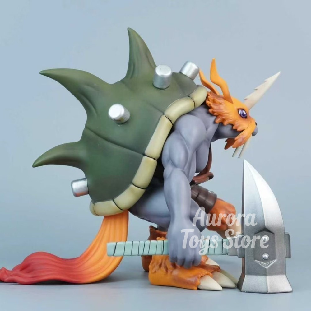 تمثال زودومون من أنمي مغامرات  - مراجعة Model Kit Wargreymon وسعره
