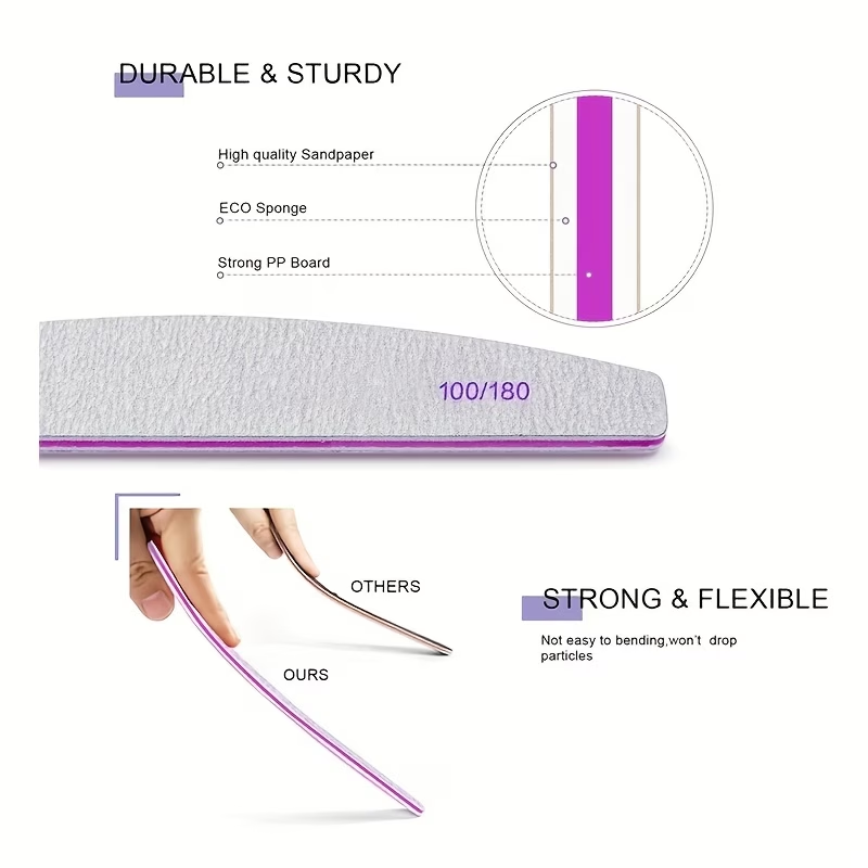 مجموعة من 5 قطع من مبارد الأظا - مراجعة Sanding Stick Set وسعره