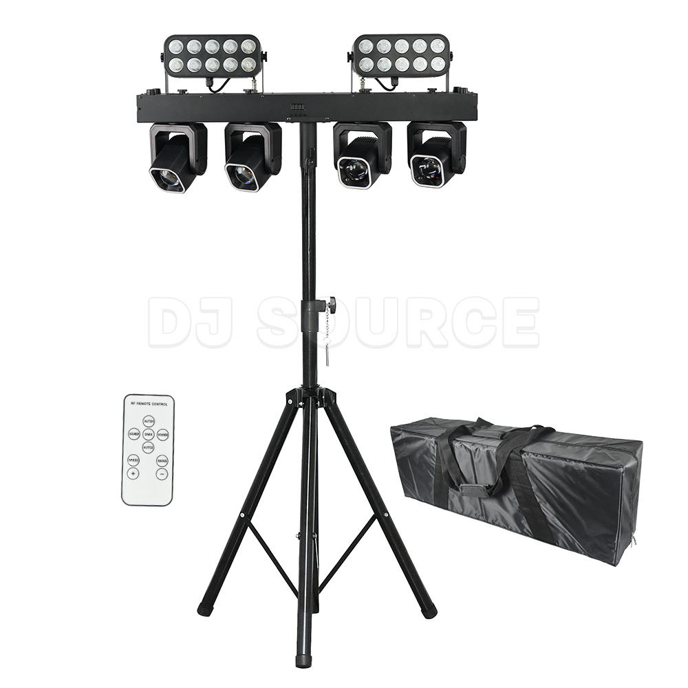 مجموعة إضاءة LED RGBW 4 في 1 ب - مراجعة Wash Effect Set وسعره
