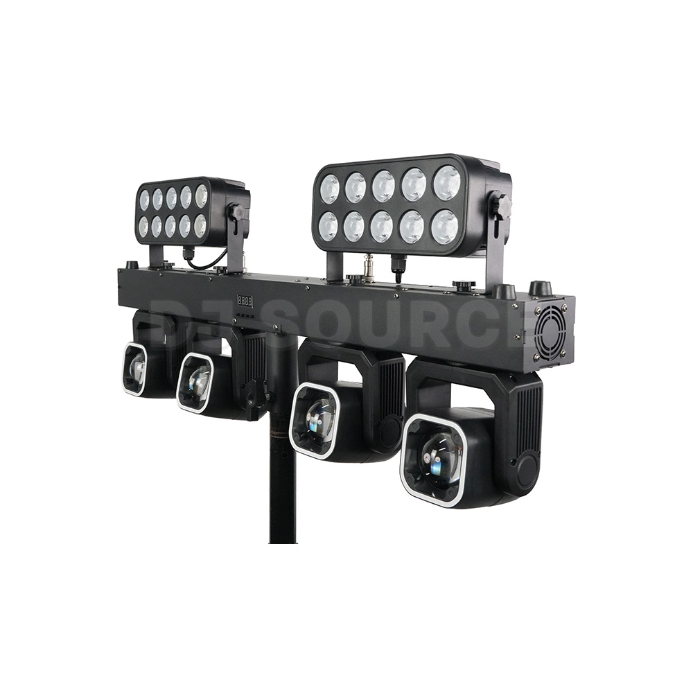 مجموعة إضاءة LED RGBW 4 في 1 ب - مراجعة Wash Effect Set وسعره