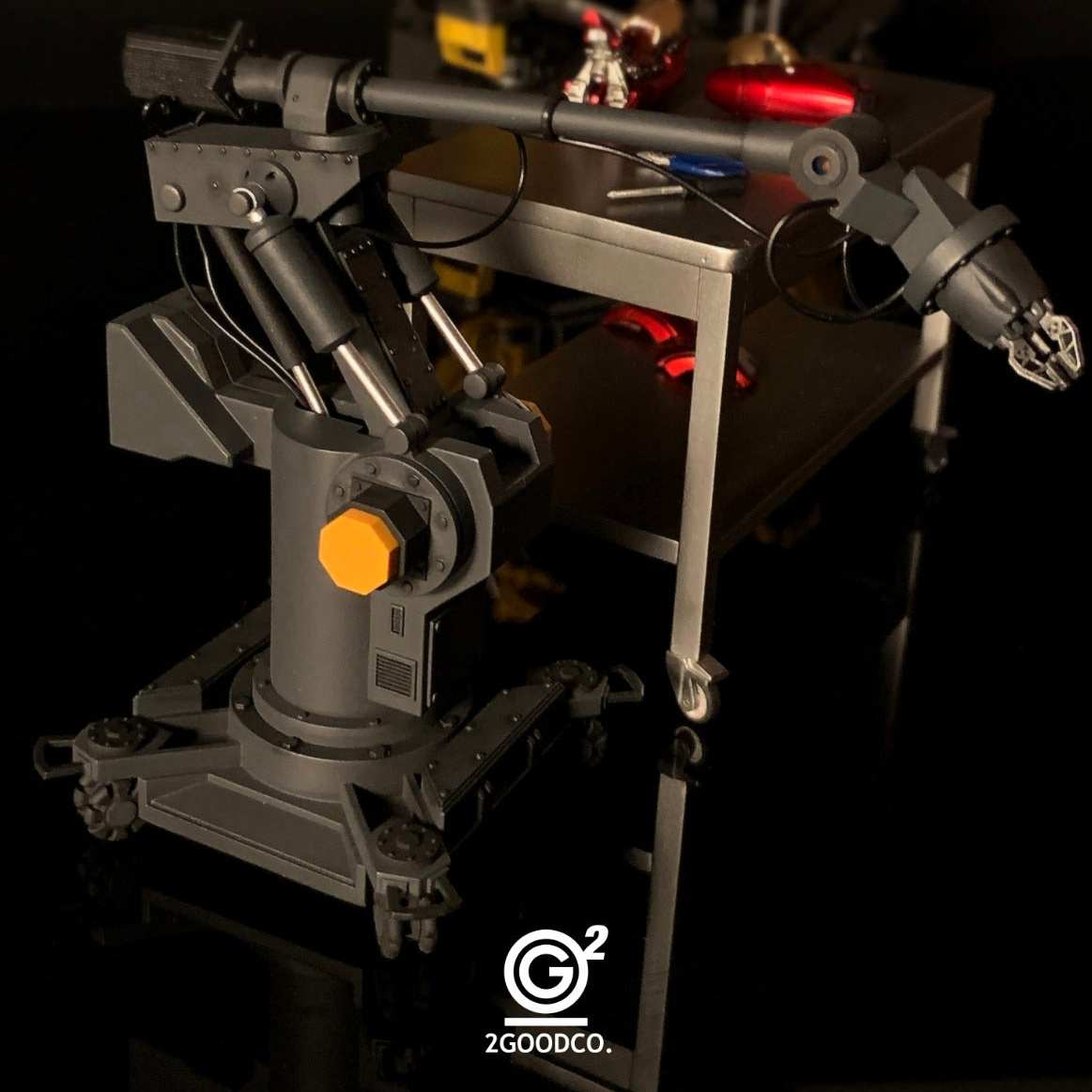 متوفر: قاعدة عمل وصيانة ميكاني - مراجعة Model Kit Diorama وسعره