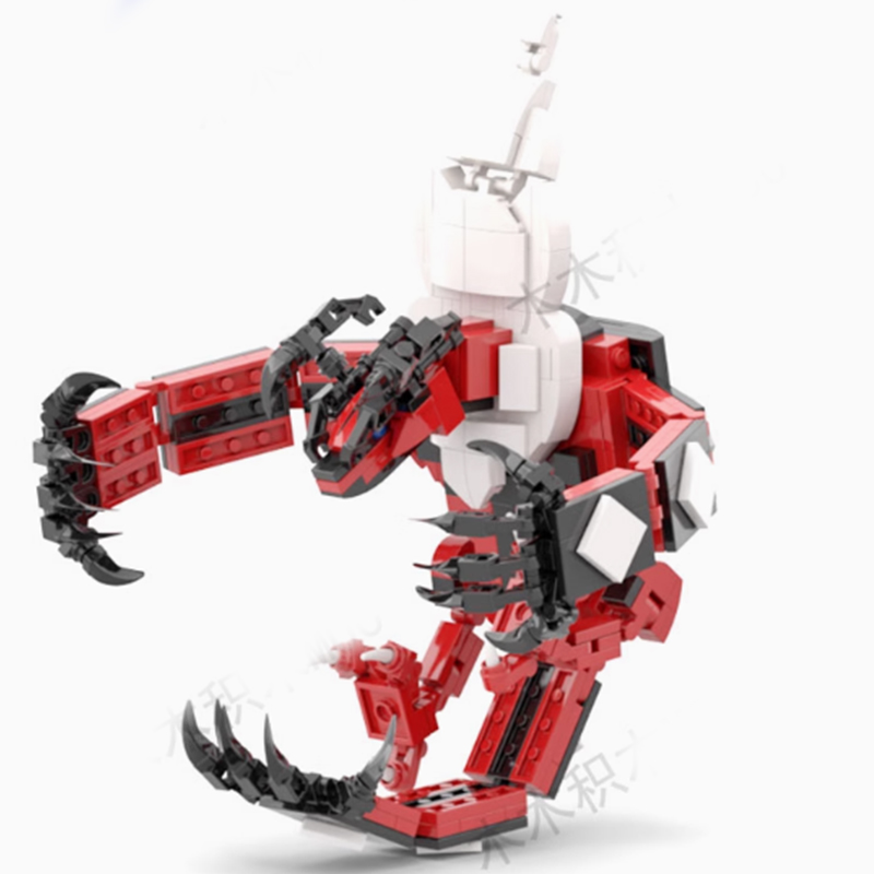 MOC أنيمي الشكل اللبنات نموذج  - مراجعة Model Kit Yveltal وسعره