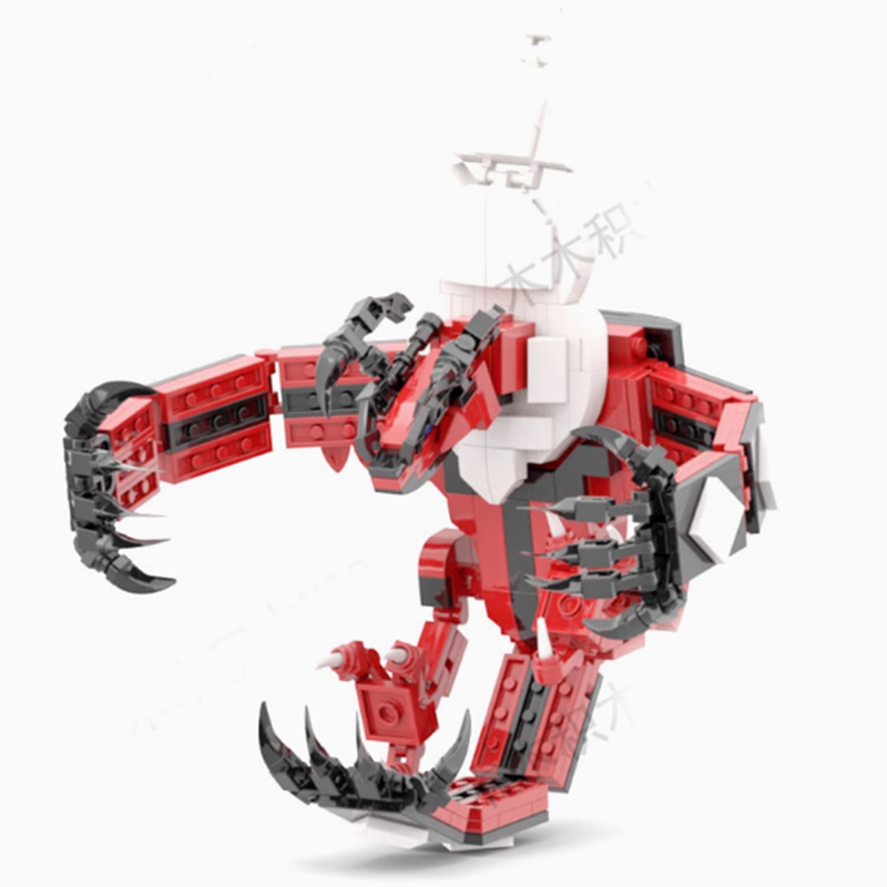 MOC أنيمي الشكل اللبنات نموذج  - مراجعة Model Kit Yveltal وسعره