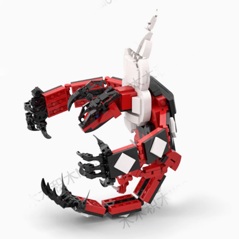 MOC أنيمي الشكل اللبنات نموذج  - مراجعة Model Kit Yveltal وسعره
